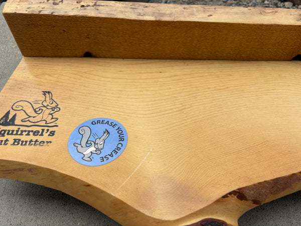 Grease Your Crease Sticker