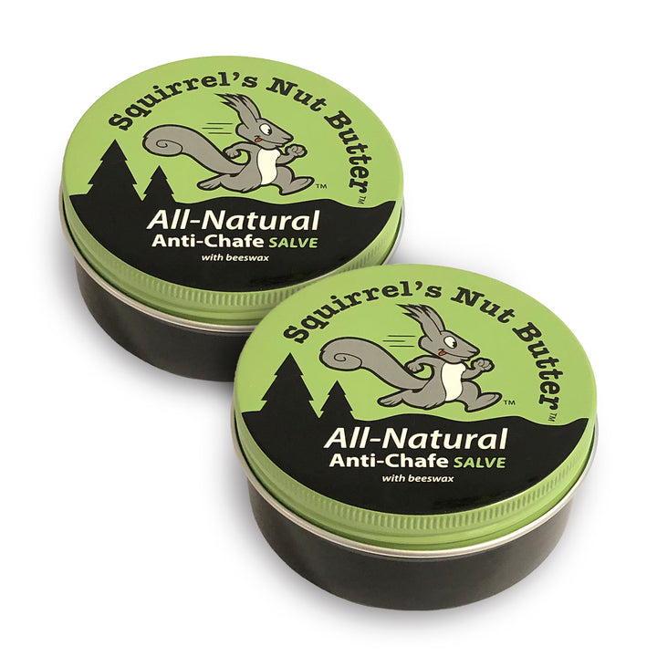2-Pack 4oz Anti-Chafe Salve - Squirrel's Nut Butter