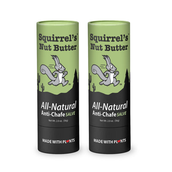 2-Pack 2oz Anti-Chafe Salve - Squirrel's Nut Butter