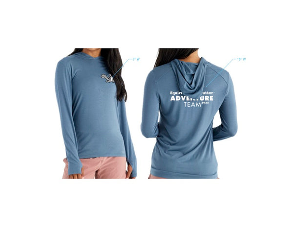 Sun Hoodie by Free Fly Apparel - Women's Slate Blue